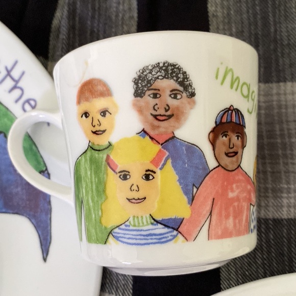 5pcs. INCLUSIVE ARTWORK♥️CORELLE by Corning. 2 plates. 2 bowls. 1 mug. ADORBZ - Picture 7 of 13